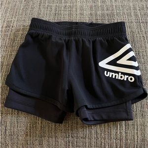 Black Umbro Compression Shorts